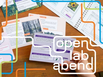 Grafik für Open Lab Abend im Futurium